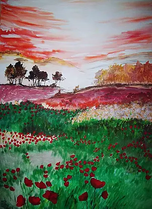 LUCYNA Wiech - Poppies