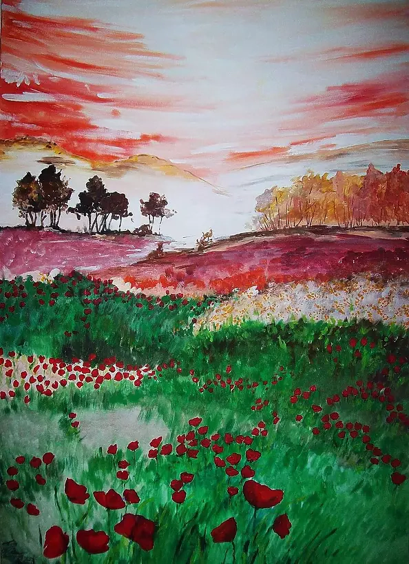 LUCYNA Wiech - Poppies