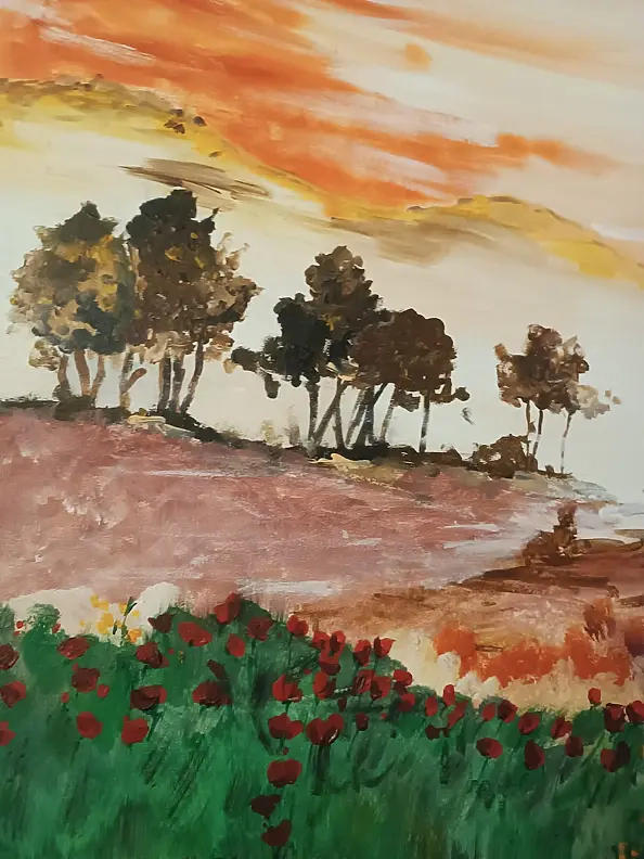 LUCYNA Wiech - Mohnblumen