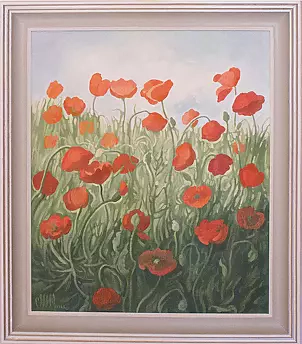   - "Poppies in the meadow"