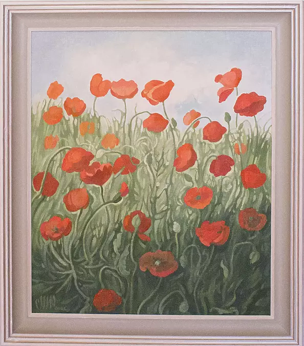 Magdalena Wrzesień - "Poppies in the meadow"