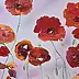 Ewa Mościszko - Poppies on canvas
