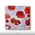 Ewa Mościszko - Poppies on canvas
