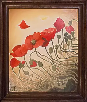 Magdalena Wrzesień - "Poppies in the wind"