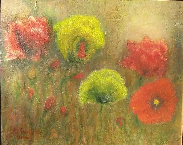 Antonina Radzięda - Maki ogrodowe