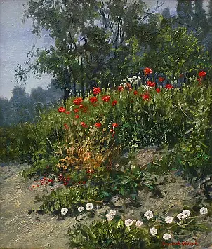 Wojciech Górecki - Poppies by the road