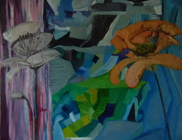 Helga Maria RADOCHOŃSKA - Stylized poppies