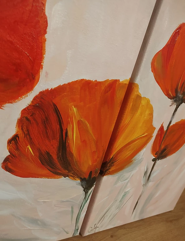 LUCYNA Wiech - Maki - tryptyk 