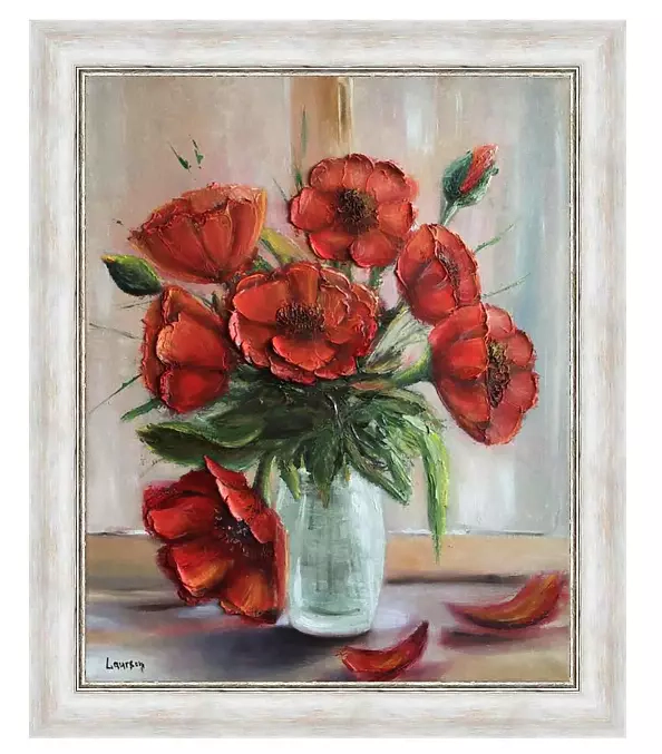Anna Laurson - Poppies in the window