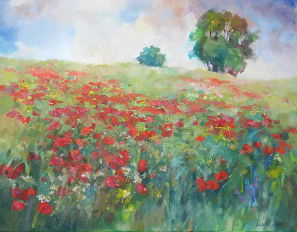 Agnieszka Nizegorodcew - poppy meadow