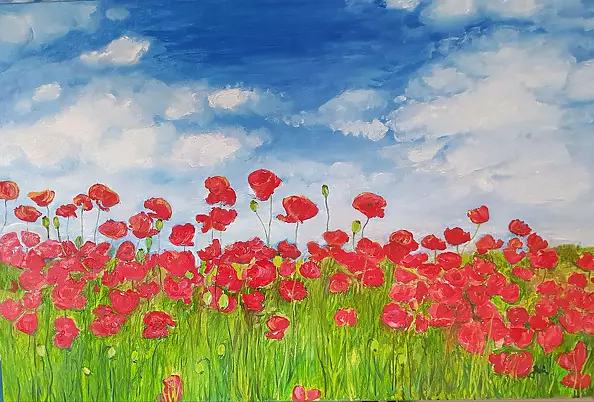 Jadwiga Rudnicka - Poppy meadow