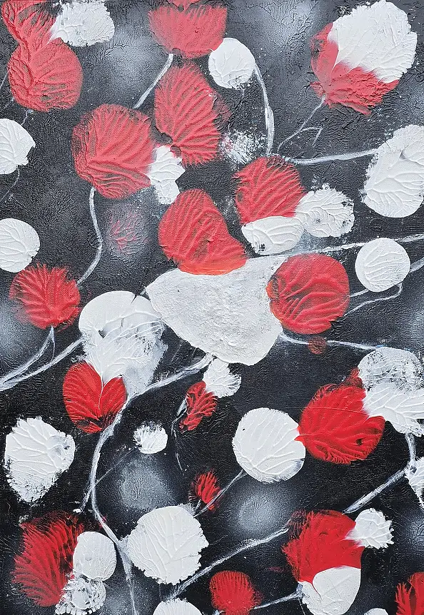 Ewa Mościszko, Makowa sonata, Obraz akrylowy - , 75 x 55