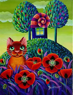 Wiesława Burnat - Poppy hill