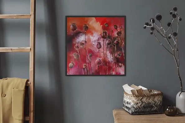Marta Milewska - Poppy seeds in red