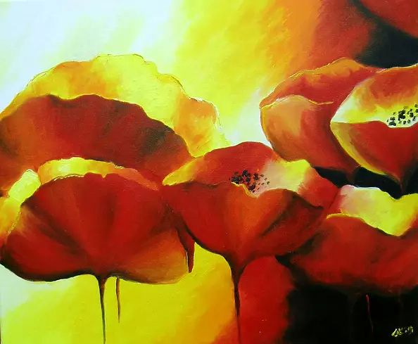 Izabela Łupińska - poppy paradise