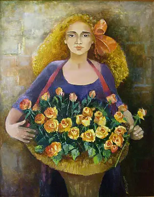 Renata Kulig Radziszewska - Mała kwiaciarka