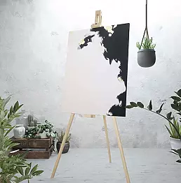 Veronika Ls - Abstract painting with gold