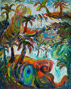 Zbigniew Dowgiałło - Painter in Tahiti