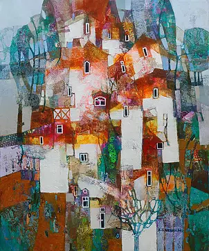 Alicja Słaboń Urbaniak - Little town