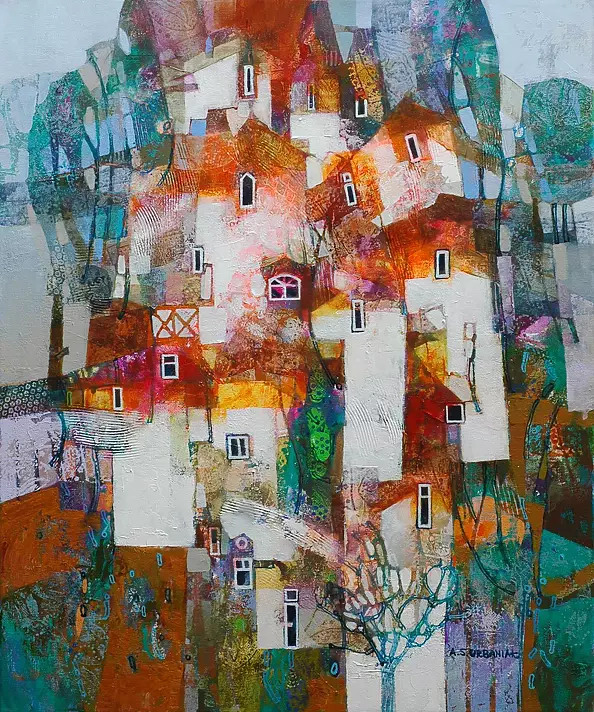 Alicja Słaboń Urbaniak - Little town