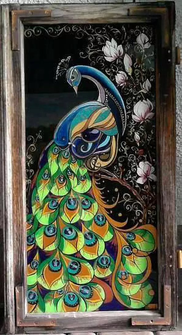 Katarzyna Budnik - Malowany Paw Kontemplacji..