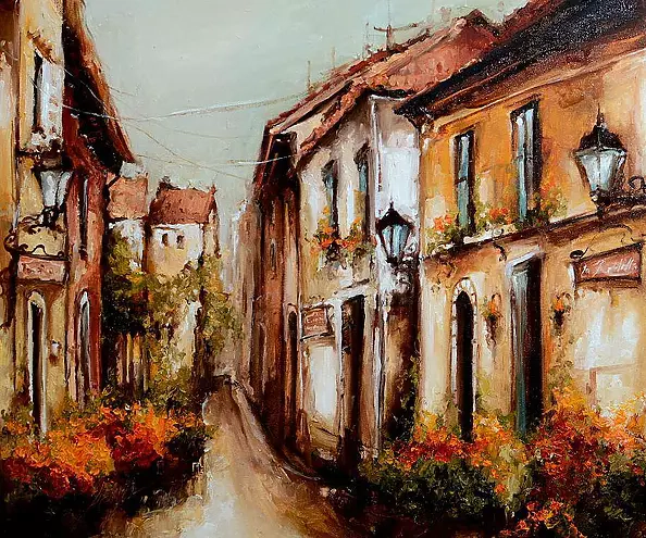 Elżbieta Brożek - A picturesque alley