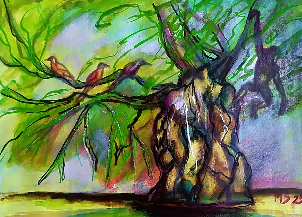 Marzena Salwowska - Monkey Tree