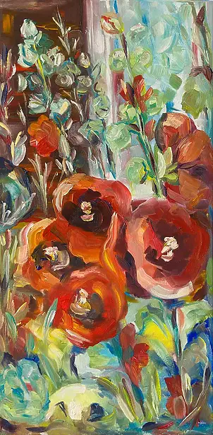 Ilona Milewska - Red mallow