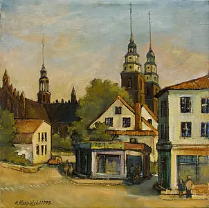 Andrzej Karpiński - Kleine Markt Głubczycach