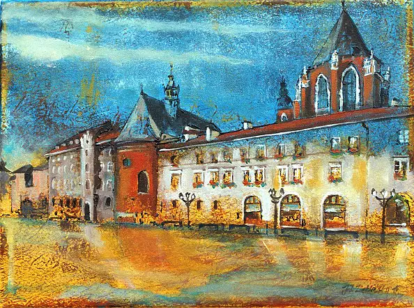 Joanna Inga Zięblińska - Small Market Square in Krakow