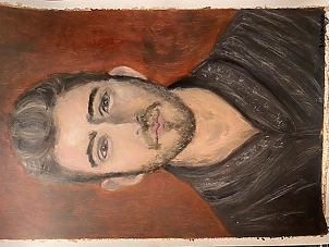 Beata Ulikowska - Man in a Bathrobe