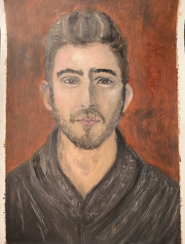 Beata Ulikowska - Man in a Bathrobe