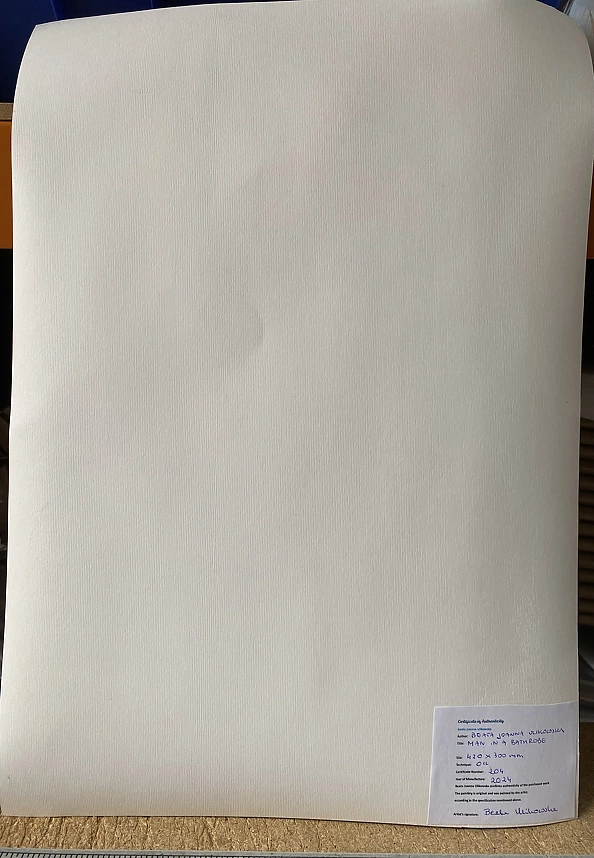 Beata Ulikowska - Man in a Bathrobe