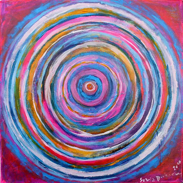 Sylwia Borkowska - Mandala "Wiatr"