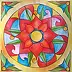 Elena Tronina - Mandala intencyjna: Energia życiowa, zdrowie; 1-szy czakram