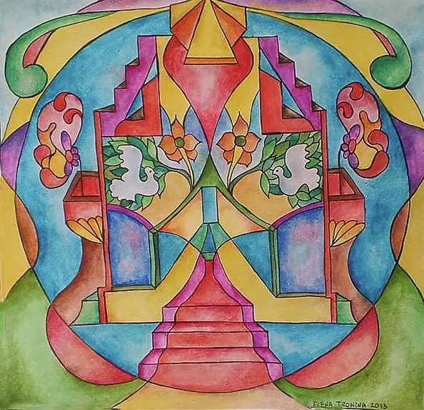 Elena Tronina - Mandala intencyjna: Związek, harmonia