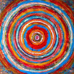 Sylwia Borkowska - Mandala na desce