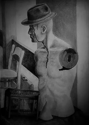 Anna Maria Modrzejewska - Mannequin in the theater