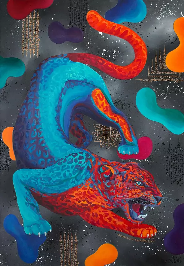 Monika Mrowiec - "Might of the Panther - Mantra" from the "Time Travel" series