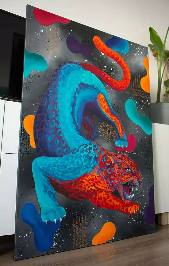 Monika Mrowiec - "Might of the Panther - Mantra" from the "Time Travel" series