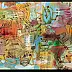 Stanisław Młodożeniec, Weather Map, Oil painting - canvas, 100 x 80