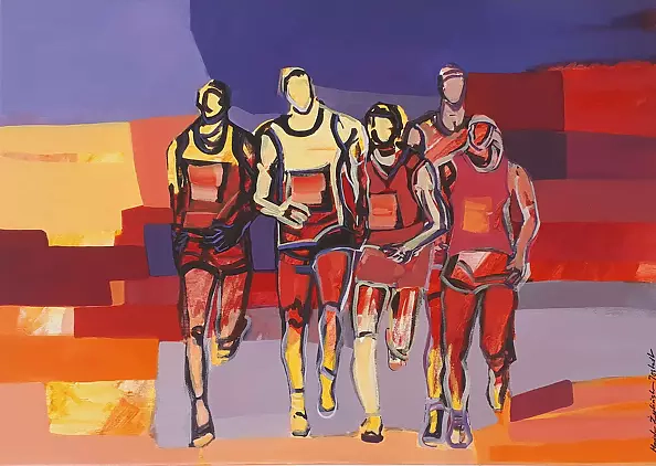 Mariola Paulina Żylińska Jestadt - Maratończycy