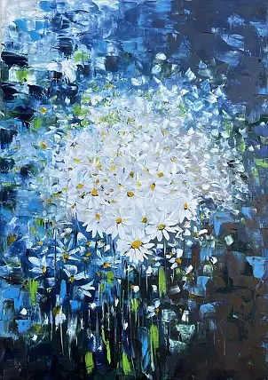 Barbara Korczak - Margaretki w błękicie