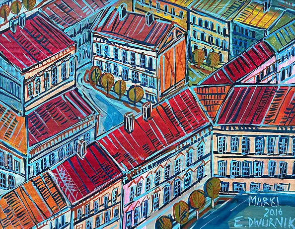 Edward Dwurnik - Brands - oil painting - 2016