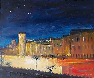 Danuta Zgoł - Morocco at night
