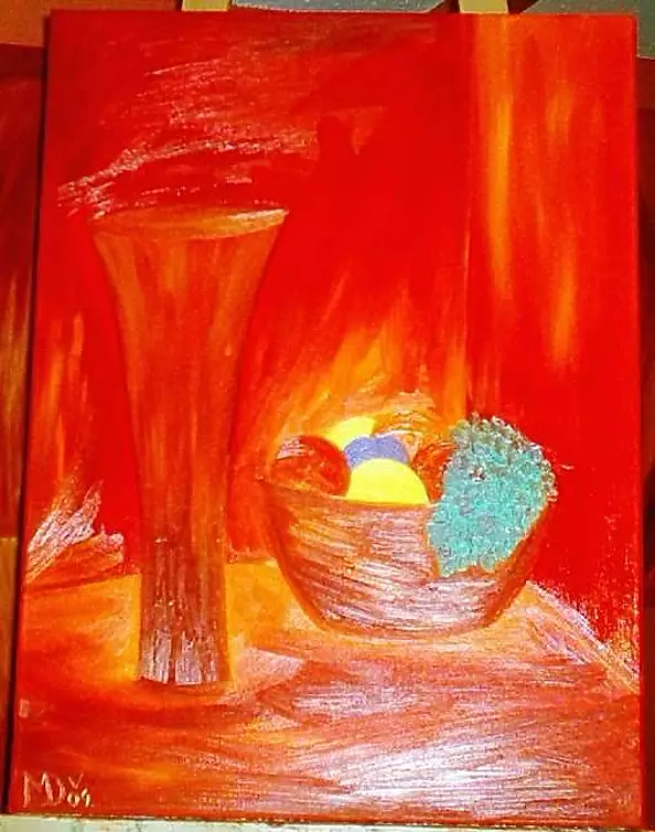 Van Gojda - Still Life with Grapes