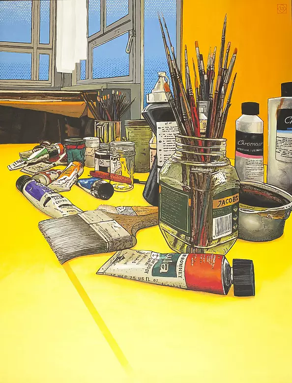 Krzysztof Kiwerski - Still life-W3