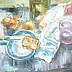 Kazimierz Komarnicki - Still life Breakfast