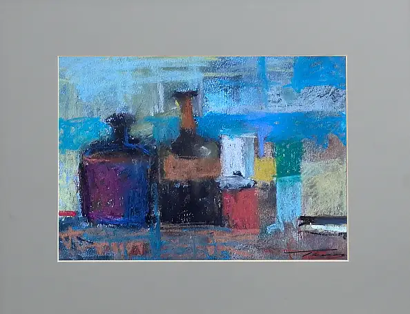 Krzysztof Tracz, Still life, Pastel - paper, 22 x 16