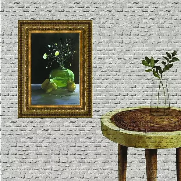 Agnieszka Łuksik - Still life flowers oil